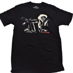 Van Morrison 2023 US Tour Adult Shirt Black New Large